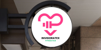 Heart Fitness Logo Template Screenshot 1