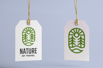 Nature Lake and Pine Logo Screenshot 1