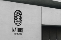 Nature Lake and Pine Logo Screenshot 3