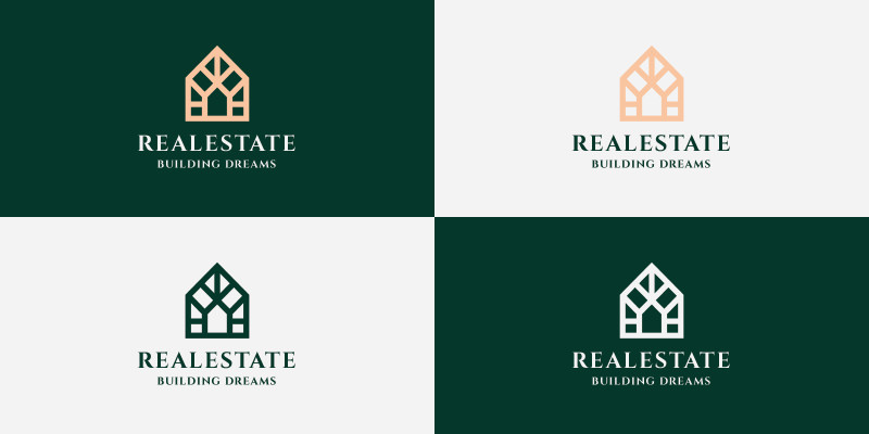 Luxury Life Real Estate Pro Logo Templates