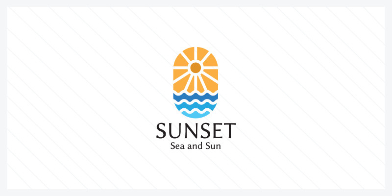 Sunset Pro Logo Templates