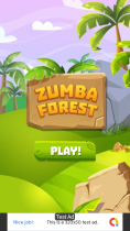 Zumba Forest Android Studio Game Screenshot 1