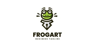 Frog Art Logo Template