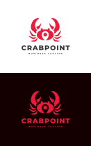 Crab Point Logo Template Screenshot 3