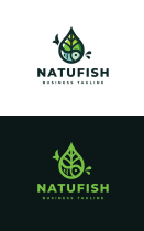 Nature Fish Logo Template Screenshot 3