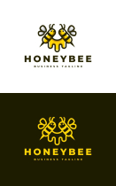 Nature Honey Bee Logo Template Screenshot 3