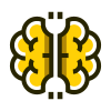 Brain Plug Logo Template