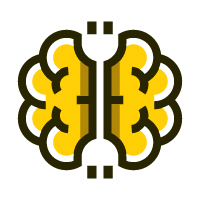 Brain Plug Logo Template