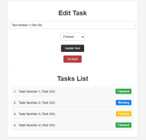Simple ToDo List Manager PHP Script Screenshot 3