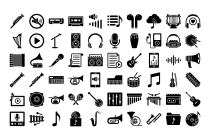 Multimedia and Music Icons Pack Screenshot 1