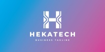 Hekatech - Letter H Logo  Template Screenshot 2