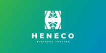 Heneco - Letter H Logo Template Screenshot 2