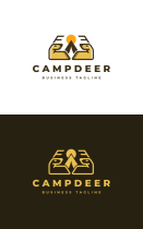 Camp Deer Logo Template Screenshot 3