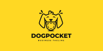 Dog Pocket Logo Template Screenshot 2