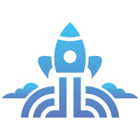 Rocket Connect Logo Template