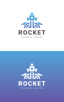 Rocket Connect Logo Template Screenshot 3