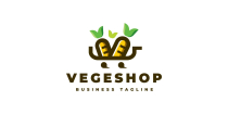 Vegetable Shop Logo Template Screenshot 1
