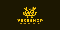 Vegetable Shop Logo Template Screenshot 2
