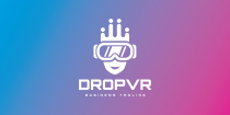 Human Drop VR Logo Template Screenshot 2