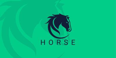 Horse Circle Logo Design