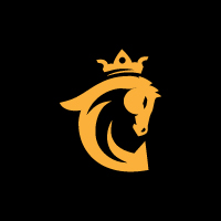 Letter C Horse Logo