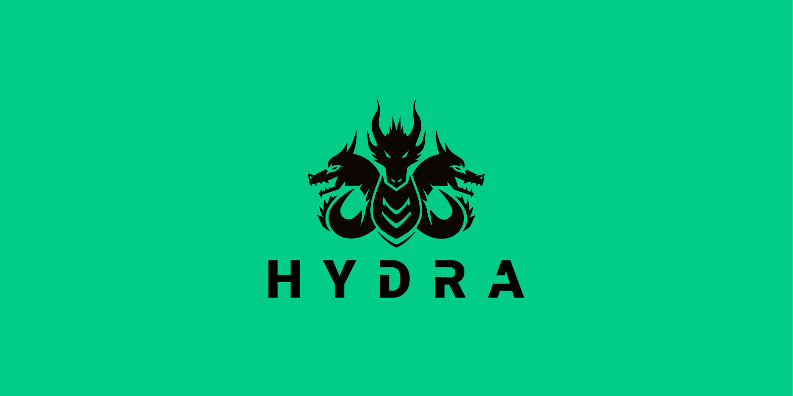 Hydra Heads Vintage Logo Template by Farahnaveed007