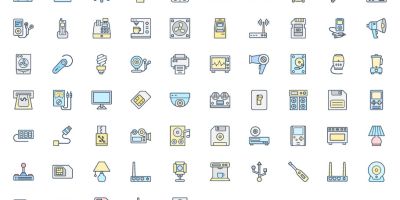 Electronics Vector Icon Pack 