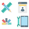Web Design and Development Icons