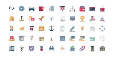 Business and Finance  Vector icons