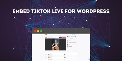  Embed TikTok Live for WordPress