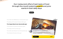 FoodPortal  - HTML Landing Page Template Screenshot 3