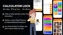 Calculator Lock - Hide Photo Videos and Documents Screenshot 1