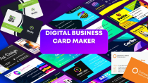 Digital Business Card Maker - Android Source Code Screenshot 1