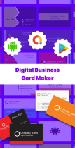 Digital Business Card Maker - Android Source Code Screenshot 2