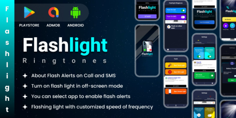 Flashlight Ringtones - Android App Source Code