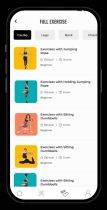 Prefit - Fitness And Home Workout - Flutter Templa Screenshot 17