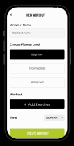 Prefit - Fitness And Home Workout - Flutter Templa Screenshot 20