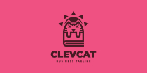 Clever Cat Logo Template Screenshot 2