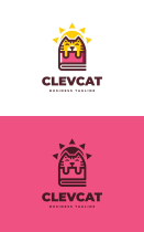 Clever Cat Logo Template Screenshot 3
