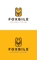 Fox Mobile Logo Template Screenshot 3