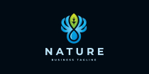 Nature Wings Logo Template Screenshot 2