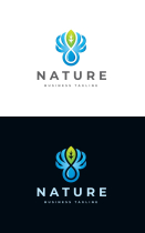 Nature Wings Logo Template Screenshot 3