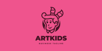 Art Kids Logo Template Screenshot 2