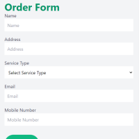 WhatsApp Order Form 
