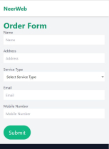 WhatsApp Order Form  Screenshot 1
