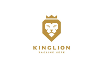 King Lion  Logo Template Screenshot 1