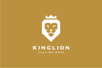 King Lion  Logo Template Screenshot 2