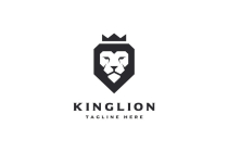 King Lion  Logo Template Screenshot 3