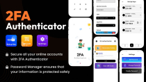 2FA Authenticator - Android App Source Code Screenshot 1