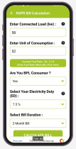 Electricity Bill Calculator - Android Source Code Screenshot 8